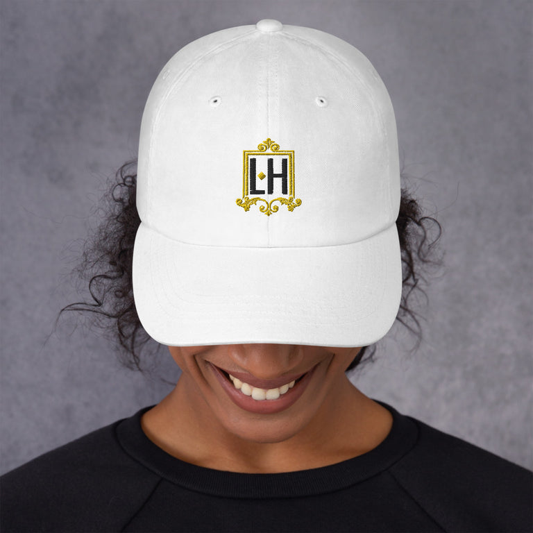LoH White Dad hat