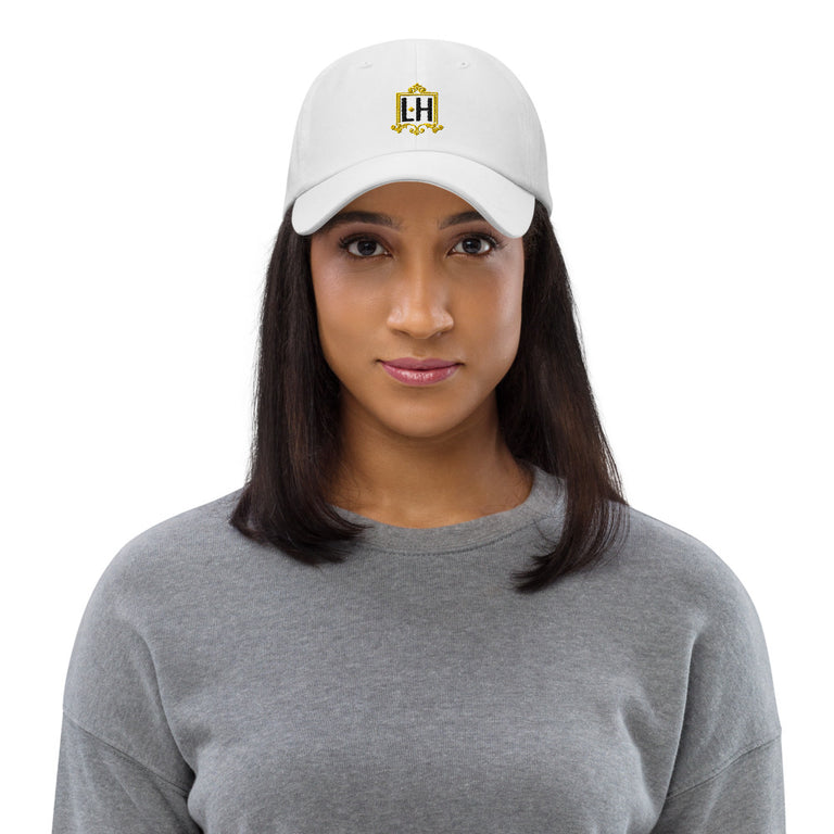 LoH White Dad hat