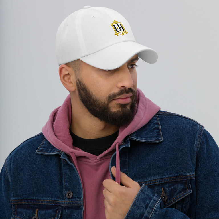 LoH White Dad hat