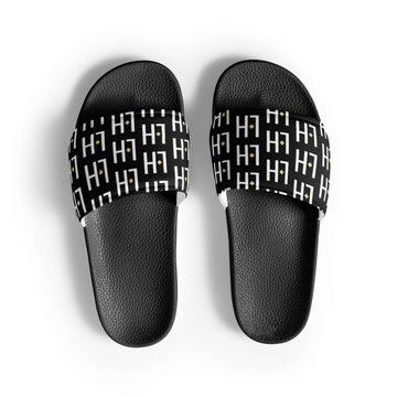 LoH Black w/ White Logo Men’s slides
