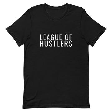 Make a Statement with Our Signature Black League of Hustlers Shirt | Perfect for Entrepreneurs