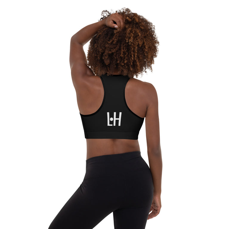 League of Hustlers Padded Sports Bra