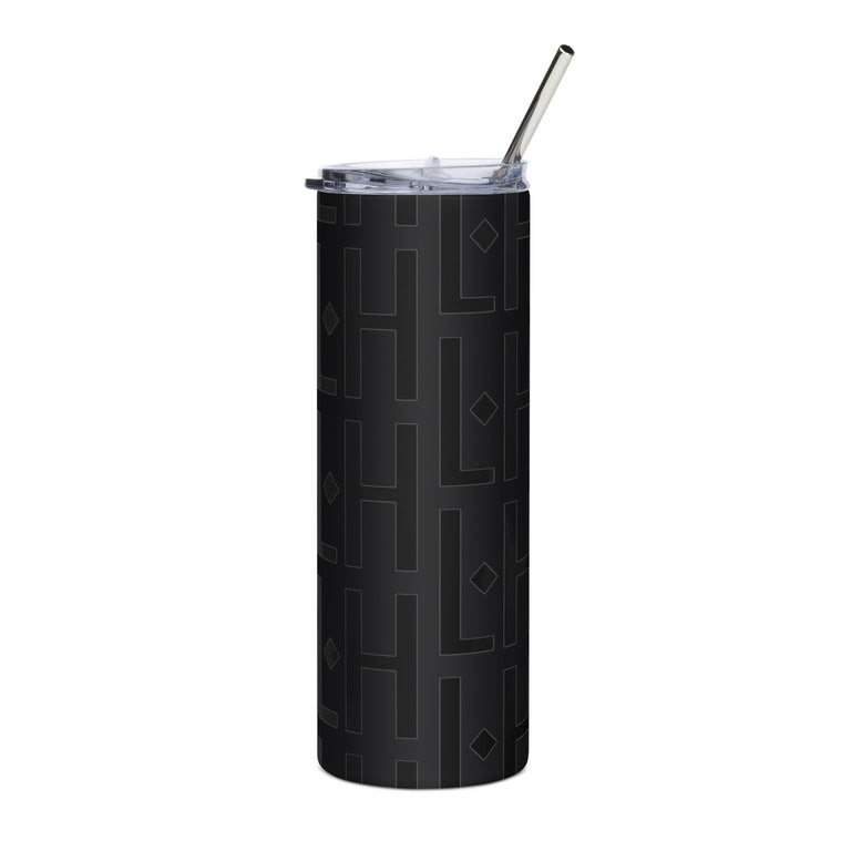 Black on Black Stainless Steel Tumbler from the League of Hustlers