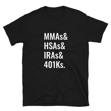 Financial Savvy T-Shirt for Entrepreneurs: Accounts That Count - Short-Sleeve Unisex T-Shirt